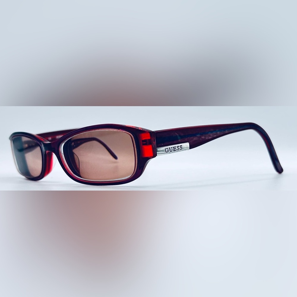 Guess GU1439 Purple Burgundy Oval Sunglasses Frames Only - Picture 2 of 8